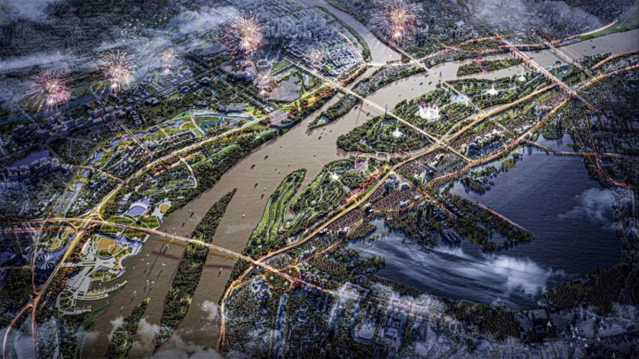 Hà Nội 'kích hoạt' siêu dự án 300 nghìn tỷ: Đại lộ cảnh quan sông Hồng vào giai đoạn triển khai